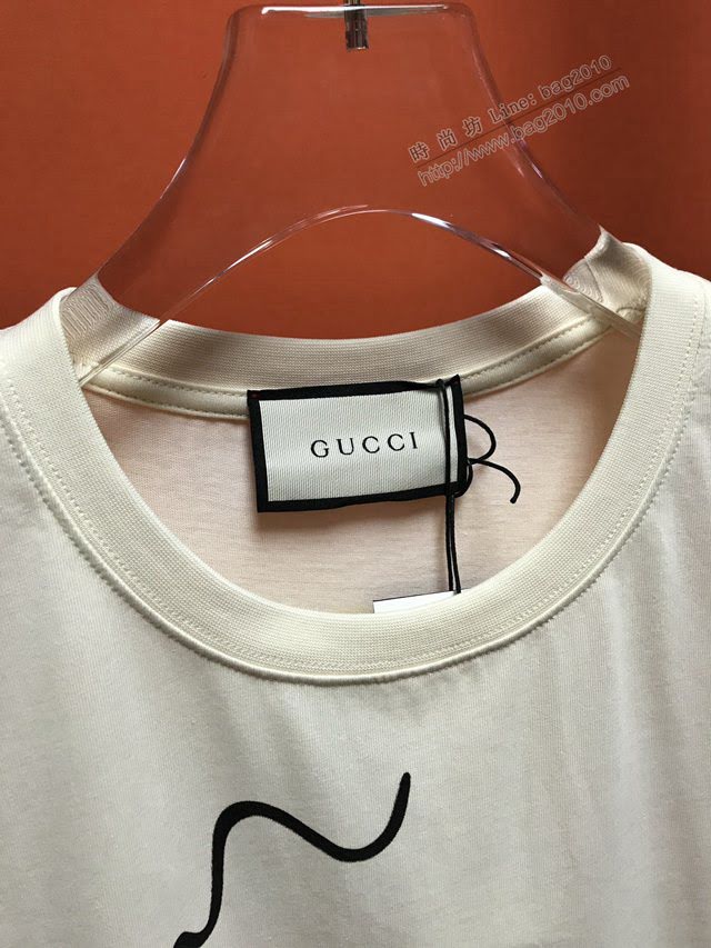 Gucci男T恤 2020新款短袖衣 頂級品質 古馳男款  tzy2529
